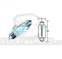 Sufitová žárovka C5W 6V 5W SV8,5 (11x38mm)