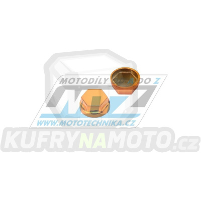 Krytka šestihranného šroubu HEX - pro hlavičku 10mm - barva zlatá