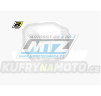 Polepy číslových tabulek (vystřižené) - Honda CRF150 / 07-23 - barva bílá