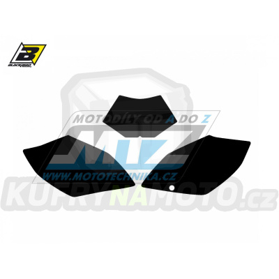 Polepy číslových tabulek (vystřižené) - Beta RR 4T / 08-09 - barva černá