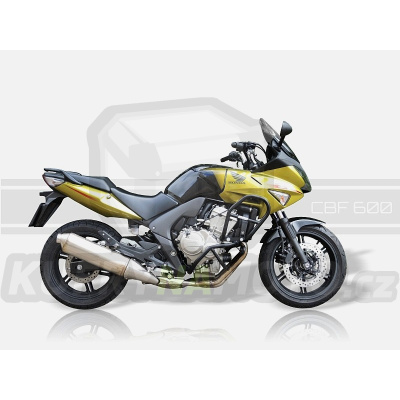 Padací rám Honda CBF 600 2008 – 2012 černá matná - spodní rám RD Moto CF62KD-KNM47 pár