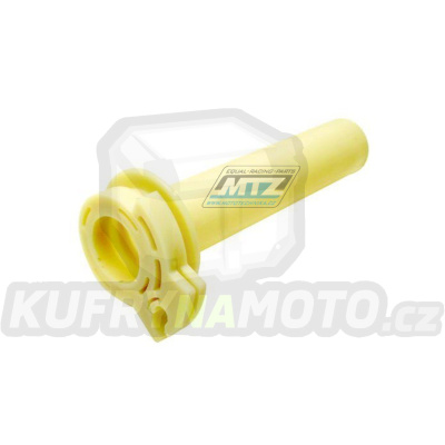 Rukojeť plynu plastová Kawasaki KX80+KX85 / 89-18 + KX65 / 88-17 + KLX110 / 02-09 + KL600 1984 + Suzuki RM65 / 03-06 + DRZ110 / 03-05