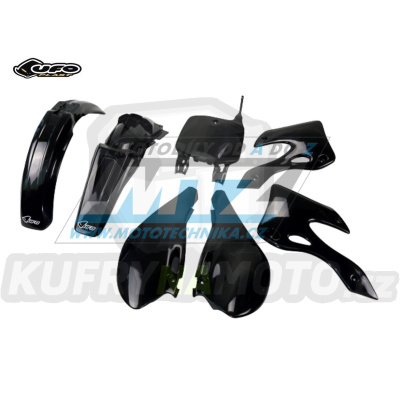 Sada plastů Kawasaki KX125+KX250 / 99-02 - barva černá