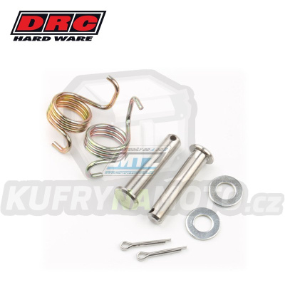 Sada čepů + pružin stupaček DRC FOOT PEG SPRING PIN SET - DRC D48-01-106 - Honda XR400R+XR250R / 96-04 + XR600R / 92-00 + XR650L / 92-24