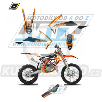 Polepy s potahem sedla (sada polepů a potah sedla Dream) - KTM 85SX / 18-23 - typ polepů Dream4