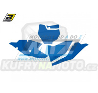 Polepy číslových tabulek (vystřižené) - KTM SX+SXF / 16-18 - barva modrá