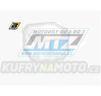 Polepy číslových tabulek (vystřižené) - KTM 85SX / 13-17 - barva bílá