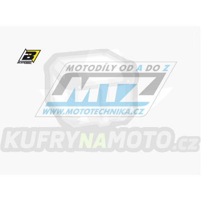 Polepy číslových tabulek (vystřižené) - KTM 85SX / 13-17 - barva bílá