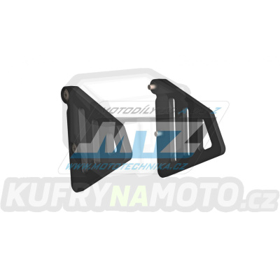 Kryty rámu - Gas-Gas ES700 / 22-23 + Husqvarna 701 Enduro / 22-23 + KTM 690 Enduro R / 19-23 - barva černá