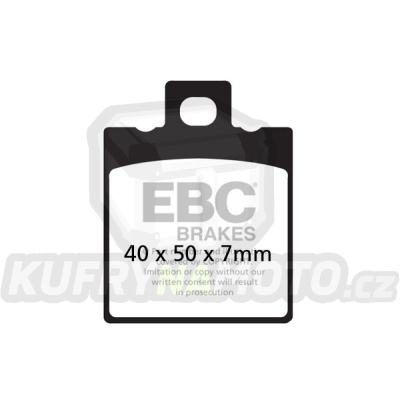 Brzdové destičky EBC FA047