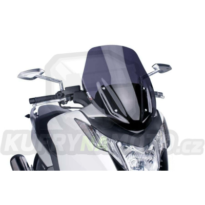 Plexi štít PUIG V-TECH LINE SPORT 6283F tmavá kouřová