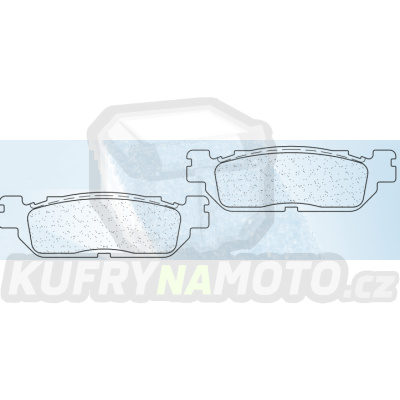 Brzdové destičky CL BRAKES 3095 MSC
