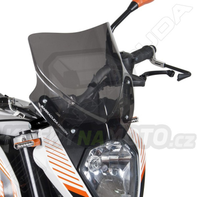 Plexisklo štít AEROSPORT Barracuda KTM  Duke 390 všechny r.v.