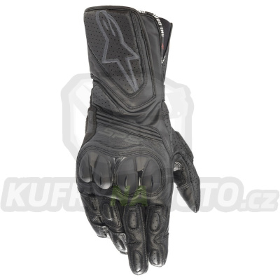 rukavice SP-8, ALPINESTARS (černá/černá) 2024