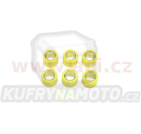 válečky variátoru (průměr 15 x 12 mm), váha 7 g, Athena (sada 6 ks)