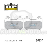 Destičky brzdové DP Brakes DP637 - směs Premium OEM Sinter