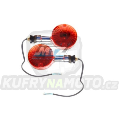 Blinkry (ukazatele směru) krátké přední - Suzuki GN125 / 82-96 + GN250 / 82-03