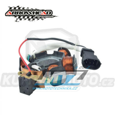 Stator generátoru zapalování se snímačem otáček pro skútry Aprilia + Derbi + Gilera + Piaggio + Vespa
