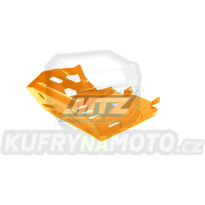 Kryt pod motor hliníkový Dual Sport -  KTM 950 Adventure / 02-06 + 990 Adventure / 06-12 - barva oranžová
