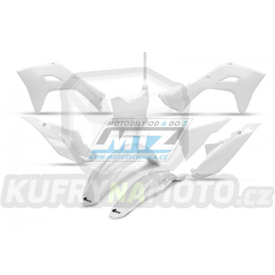 Sada plastů Kawasaki KXF450 / 24-25 + KXF250 / 25 - barva bílá