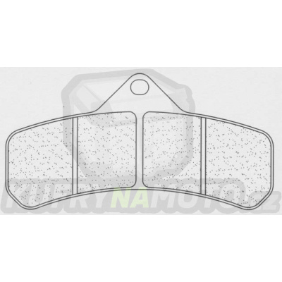 Brzdové destičky CL BRAKES 2586 XBK5