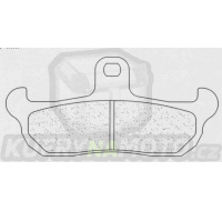 Zadní brzdové destičky CL Brakes CAGIVA 750 Elefant 1990-1992 směs S4 - akce