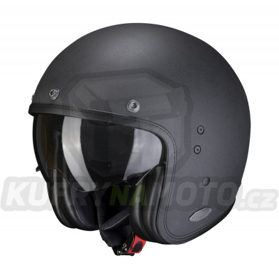 Moto přilba SCORPION BELFAST GRAPHITE matná tmavě šedá