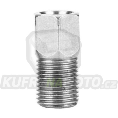 CNC obrobená nerez matice M8 x 0,75 mm pro brzdové systémy SHIMANO, FULL STOP (sada 10ks)