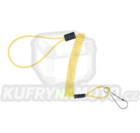 připomínač kotoučového zámku MINI MINDER CABLE, OXFORD (reflexní žlutý, průměr lanka 2,5 mm, 1 ks, balený sáčku se zdrhovadlem)