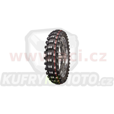 Pneu 120/80-19 (63M) TERRA FORCE MX (žlutý/červený pruh), MITAS - ČR