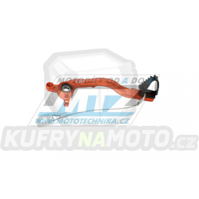 Pedál brzdy KTM 65SX / 09-23 + Husqvarna TC65 / 17-23 + Gas-Gas MC65 - oranžový