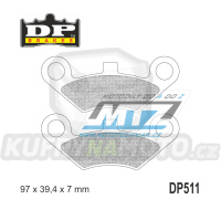 Destičky brzdové DP511 - DP BRAKES směs Premium Sinter OEM