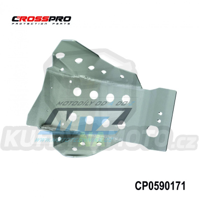 Kryt pod motor hliníkový ALU Engine Guard - KTM 250EXCF+350EXCF / 17-19
