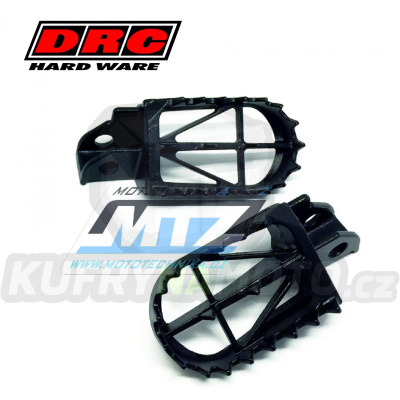 Stupačky DRC WIDE FOOTPEG - DRC D48-02-507 - Suzuki DR250+DR350 / 90-00 + DR600 / 85-89 + DR650 + DR250 Djebel / 93-06 + Kawasaki KLX125+D-Tracker 125 / 10-16 + KLX150 / 09-16