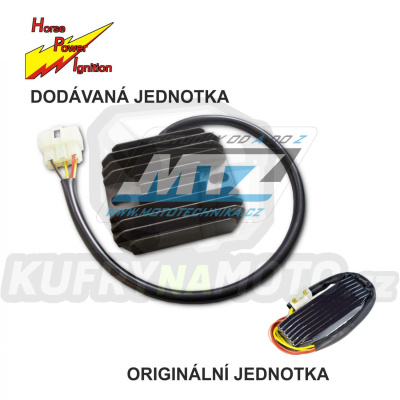 Regulátor dobíjení Suzuki DR650R + DR650RE + DR650RSE + DR650S + DR650SE + VS600GL Intruder + VS800 Intruder + VS800GL + VS800 Intruder S800 (Boulevard S50) + VS1400 Intruder + VS1400GL + VS1400 Intruder (Boulevard S83)