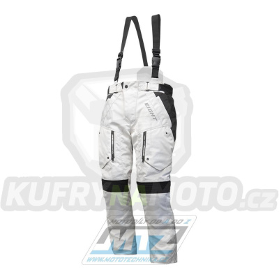 Kalhoty na motorku EIGHT Trekk Adventure Pants - barva písková+černá - velikost XXL