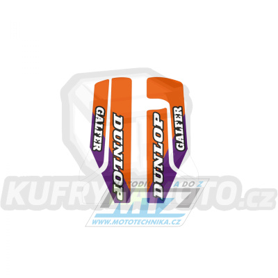 Polepy krytů vidlic KTM EXC+SX+SXF / 00-07 - typ polepů Dream5