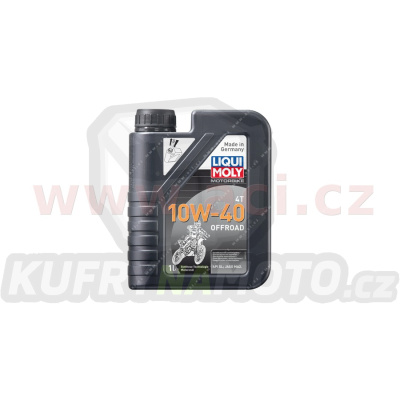 LIQUI MOLY Motorbike 4T 10W40 Offroad, plně syntetický motorový olej 1 l