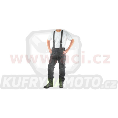kalhoty Kodra Strap, ROLEFF, pánské (černé, odnímatelné kšandy)