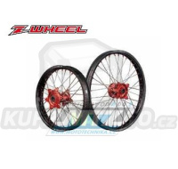 Kolo kompletní přední 1,60x21" (červený náboj / černý ráfek) - Honda XR400R / 96-04 + XR250 / 03-07 + CRM250R / 91-99