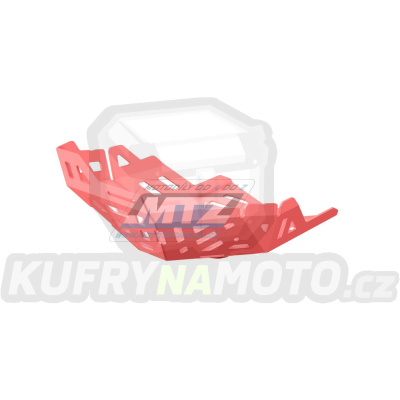 Kryt pod motor hliníkový Dual Sport - Yamaha XTZ700 Tenere / 21-24 + XTZ700 Tenere Rally Edition / 21-24 + XTZ700 Tenere World Raid / 22-24 (pouze Euro 5!) - barva červená