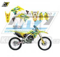 Polepy na motocykl (sada polepů Graphics) Suzuki RMZ250 / 10-18 - typ polepů Replica Suzuki Restyle
