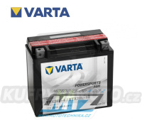 Baterie (akumulátor motocyklový) VARTA Powersports AGM - YTX20L-BS (12V-18Ah)