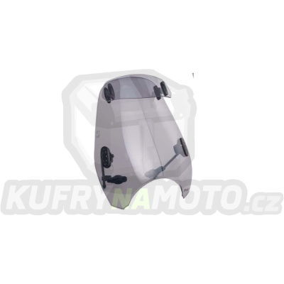 Plexi štít PUIG CUSTOM II WITH VISOR 5921H kouřová univerzální