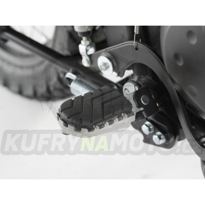 Sada stupaček stupačky nerez SW Motech Kawasaki KLR 650 2001 - 2008 KL650C FRS.08.011.10200/S-BC.12113