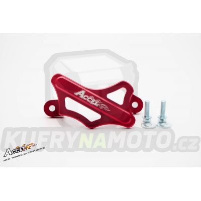 ACCEL kryt třmenu brzdové (zadní) HONDA CR/CRF '02-'16, hliníkový, barva červený