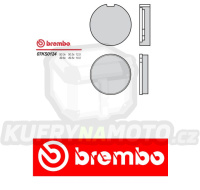Brzdové destičky Brembo SUZUKI GT 185 r.v. Od 75 - 77 směs Originál Přední