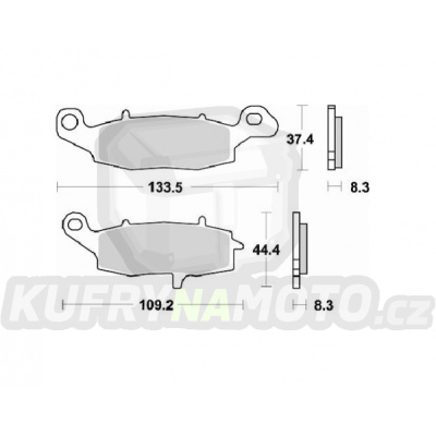 BRAKING desky 782SM1