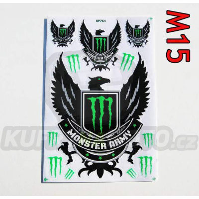 Samolepky MONSTER M15