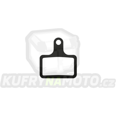 brzdové destičky pro systémy SHIMANO/TEKTRO, FULL STOP (semi-metalická směs) obch. bal. 30 párů